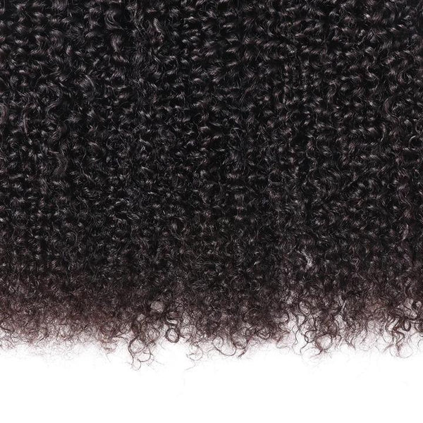 BeQueen Pacotes de Tecelagem Cabelo Cacheado Kinky Curly Cabelos Brasileiros 100% Cabelos Virgens 10A