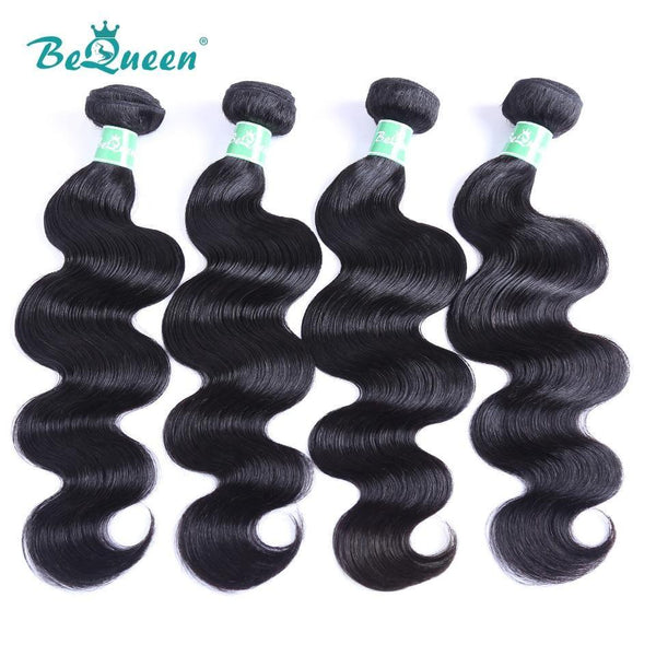 BeQueen  Paquets de Tissage Body Wave Cheveux Indiens 100% Cheveux humains 10A