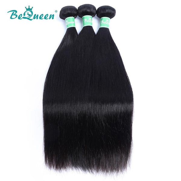 BeQueen  Paquets de Tissage Cheveux Lisses Cheveux Indiens 100% Cheveux humains 10A