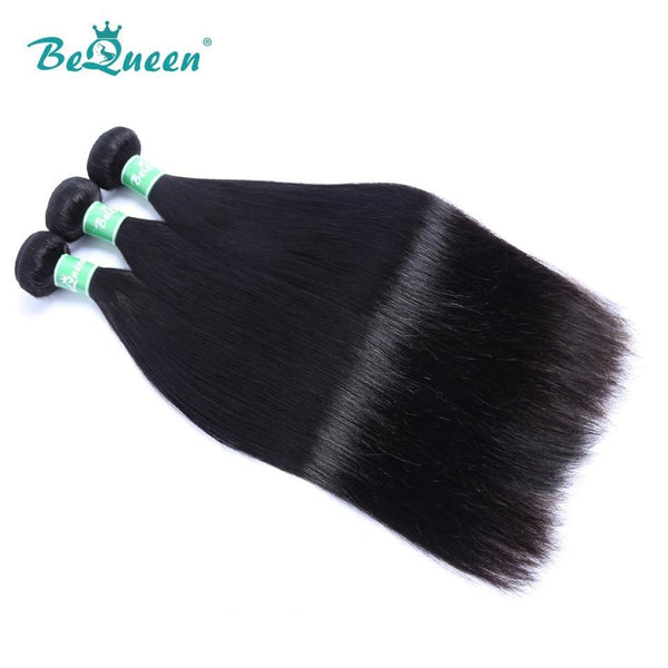 BeQueen  Paquets de Tissage Cheveux Lisses Cheveux Indiens 100% Cheveux humains 10A