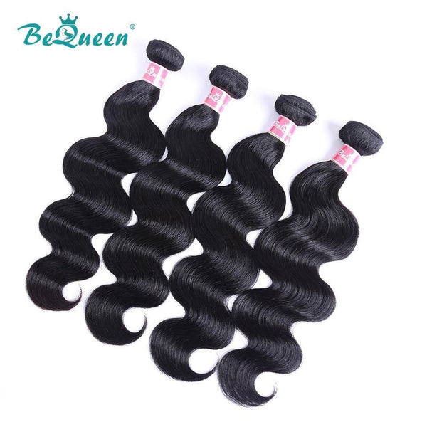 BeQueen  Paquets de Tissage Body Wave Cheveux Malaisiens 100% Cheveux vierges 10A