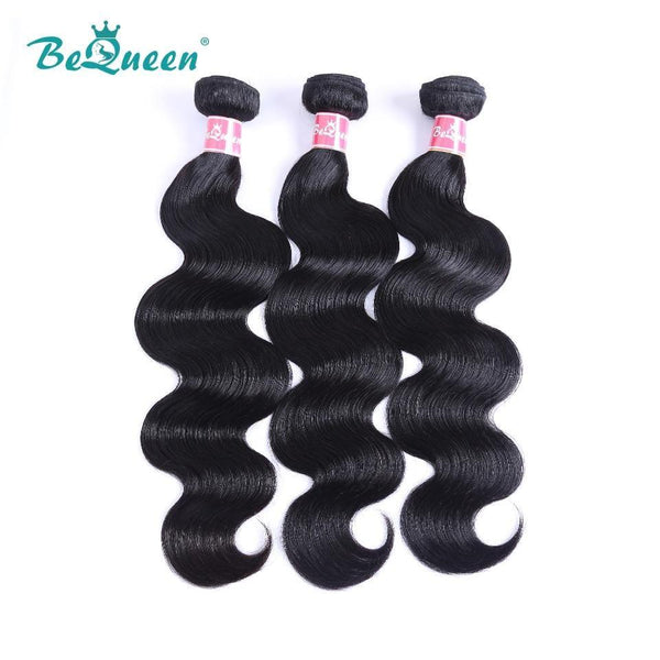 BeQueen  Paquets de Tissage Body Wave Cheveux Malaisiens 100% Cheveux vierges 10A