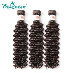 【Bequeen】10A Malaysian 100% Virgin Hair Deep Wave Bundles 8-30 inches free shipping - Bequeen Office Store