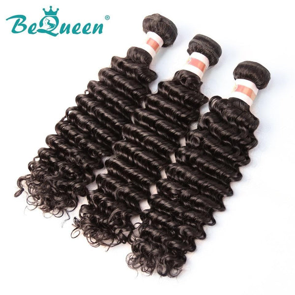 【Bequeen】10A Malaysian 100% Virgin Hair Deep Wave Bundles 8-30 inches free shipping - Bequeen Office Store