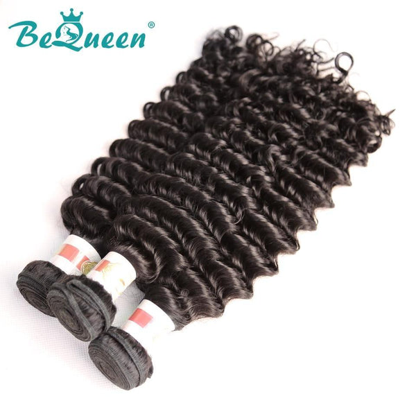 【Bequeen】10A Malaysian 100% Virgin Hair Deep Wave Bundles 8-30 inches free shipping - Bequeen Office Store