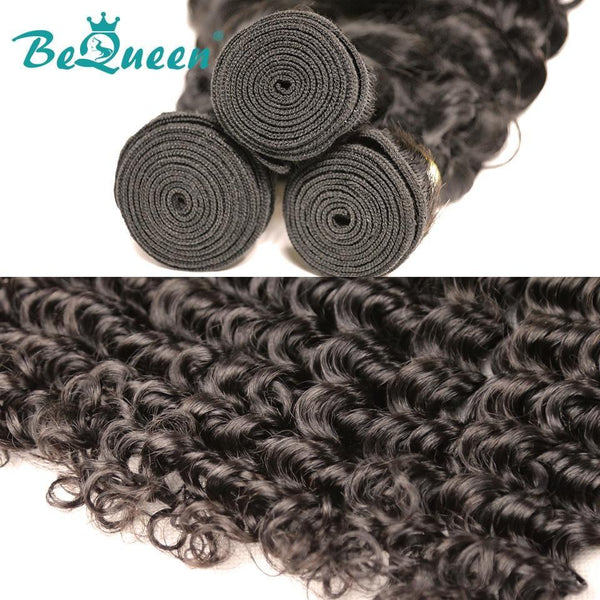 【Bequeen】10A Malaysian 100% Virgin Hair Deep Wave Bundles 8-30 inches free shipping - Bequeen Office Store