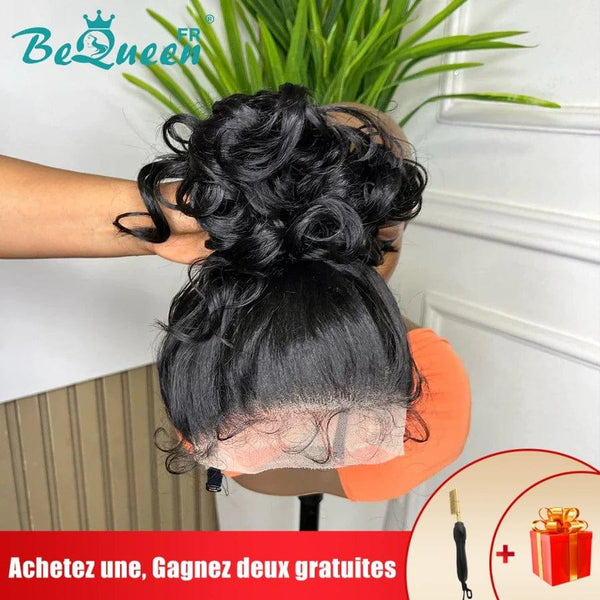 BeQueen Peluca "Cindy" Onda Natural con Encaje 360