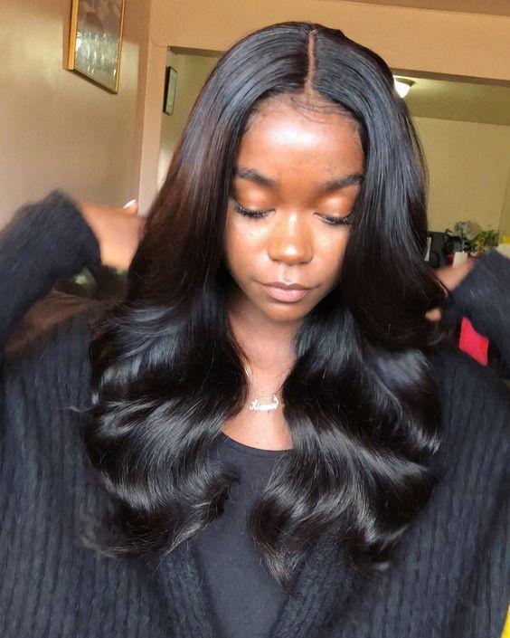 BeQueen Tissage Extensions Body Wave Cheveux Malaisiens 100% Cheveux vierges de type 8A