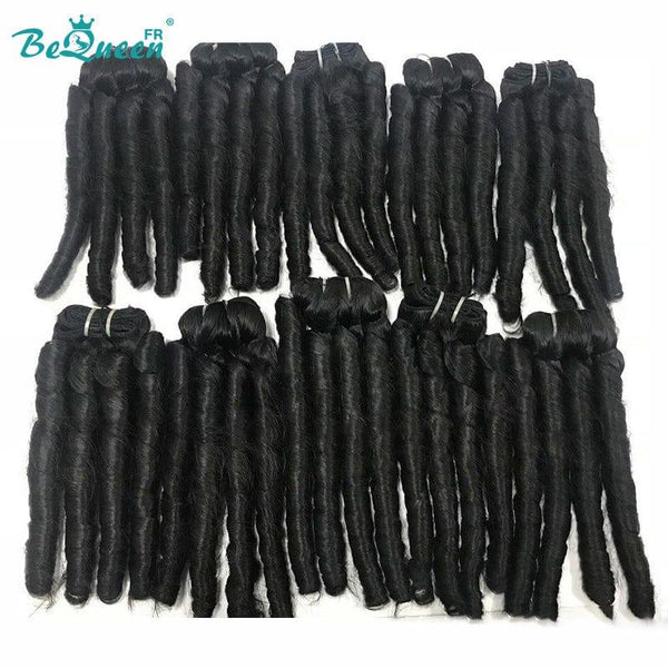 BeQueen Tissage Extensions Petit Loose Wave Cheveux Malaisiens 100% Cheveux vierges de type 8A
