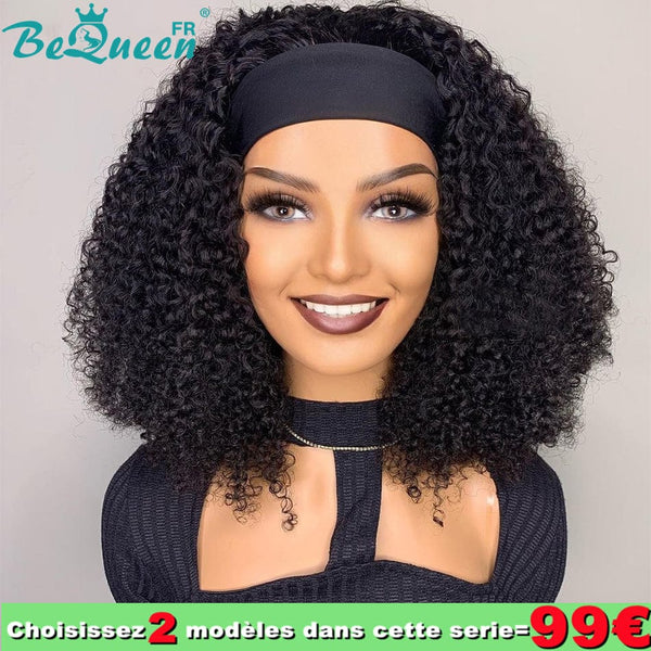 BeQueen 99€=2 perruques Perruque "Anaïs" en bandeaux curly wave