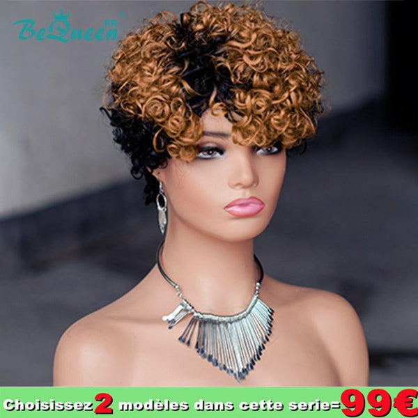 Bequeen 99€ = 2 pelucas Peluca "Chelsea" Raíz Negra y Miel