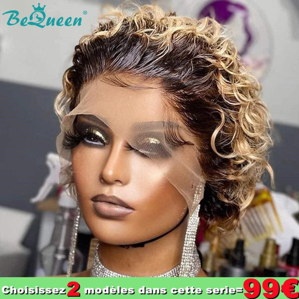 Bequeen 99€ = 2 pelucas Peluca “Coco” Raíz Castaña y Miel