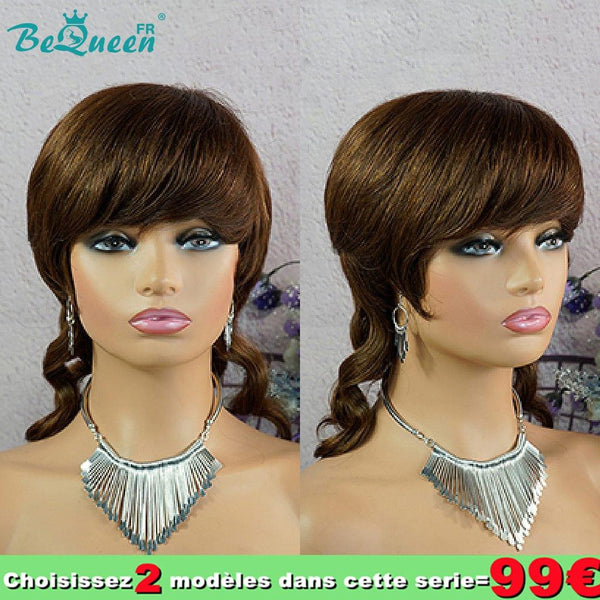 BeQueen 99€ = 2 pelucas Peluca Geraldine Castaña