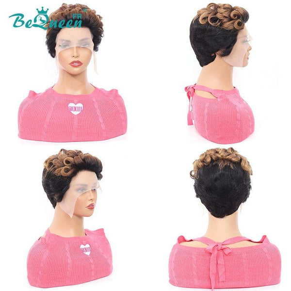 Bequeen 99€ = 2 pelucas Peluca “Kerry” Negro y Miel