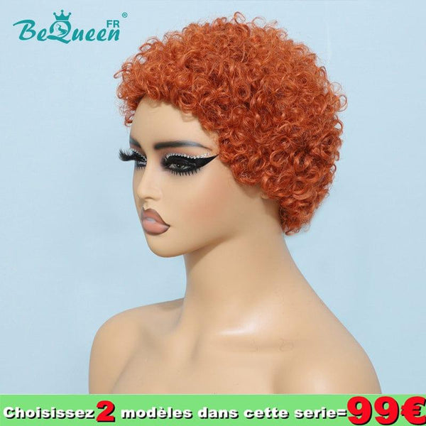 BeQueen 99€ = 2 pelucas Peluca "Claire" Naranja jengibre