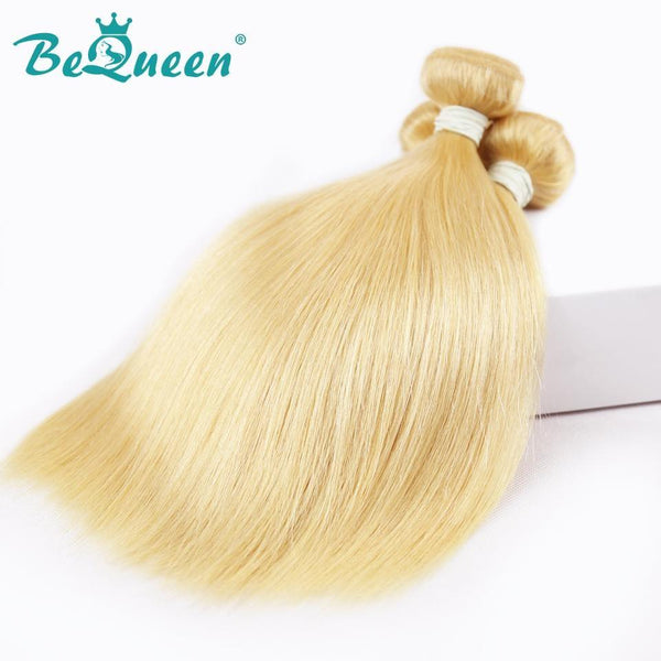 【Bequeen】10A Brazilian 100% Virgin Hair Straight Bundles 613# Blonde Color 12-26 inches Available Factory Price - Bequeen Office Store