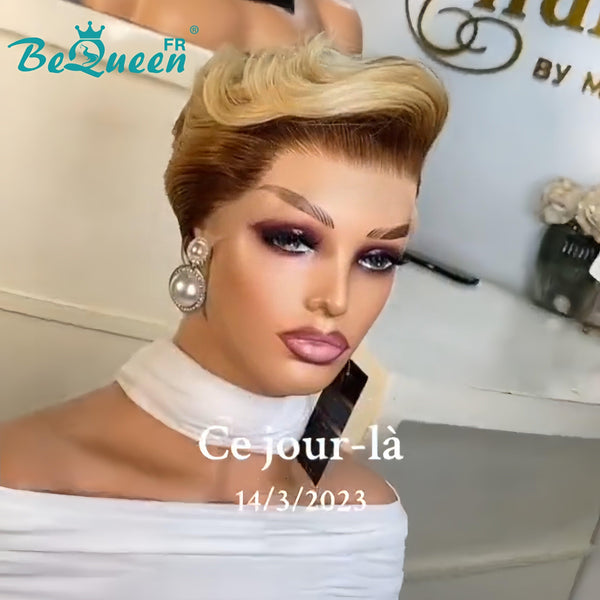 BeQueen 99,9€ = 1 pelucas sin pegamento "Glenys" Peluca Personalizada
