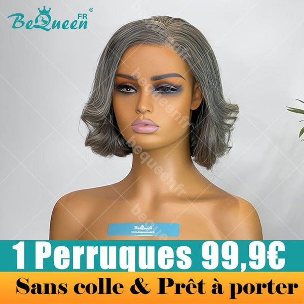 BeQueen 99.9€ = 1 glueless wig "Zasha" Custom Bob Wig Ready to wear 4x4