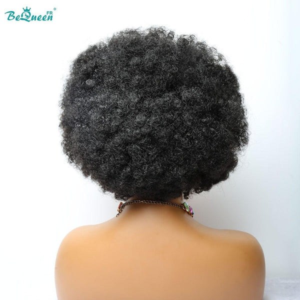 BeQueen “Keilana" Perruque Afro synthétique avec Tresse