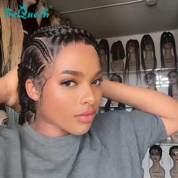 BeQueen „Lucye“ Perücke mit 5 Zöpfen Full lace