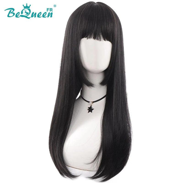 BeQueen Stiefmütterchen-Perücke mit Pony