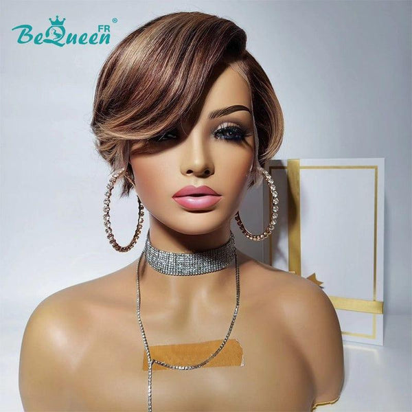 BeRainha Perruque "Betty" Marron mistura Miel