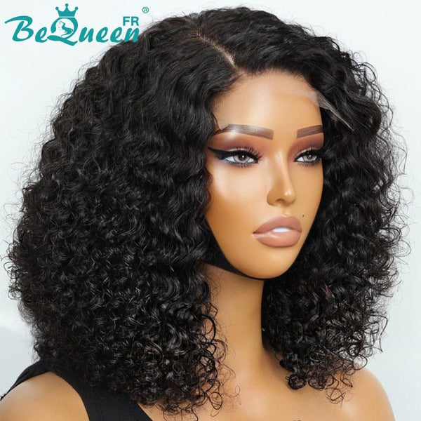 BeQueen Perruque Bob "Paula" Curly wave en Closure
