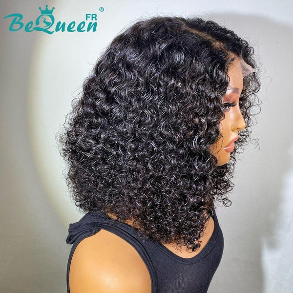 BeQueen Perruque Bob "Paula" Curly wave en Closure