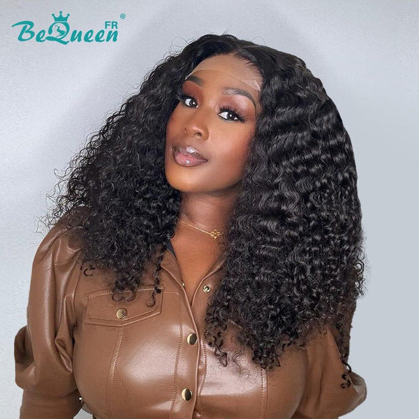 BeQueen Perruque Bob "Paula" Curly wave en Closure