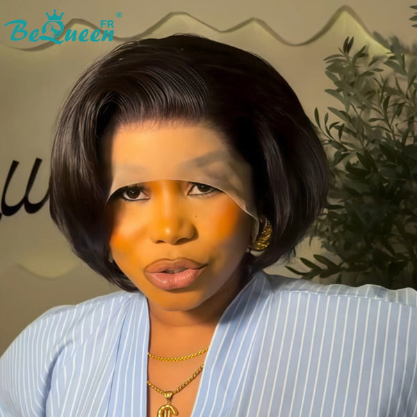 Bequeen Wig "Chris" 100% Human Hair 13x4 Lace Front