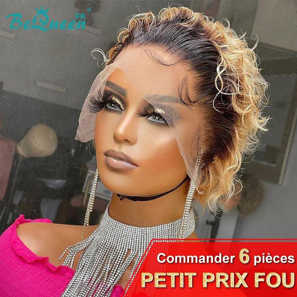 Bequeen “Coco” Wig Brown Root and Honey Crazy Low Price