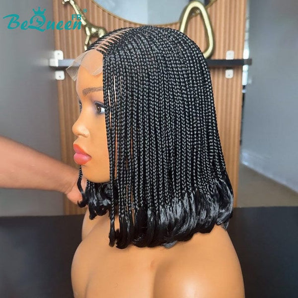 BeQueen “Soly” Bob Braid Wig with Full Lace