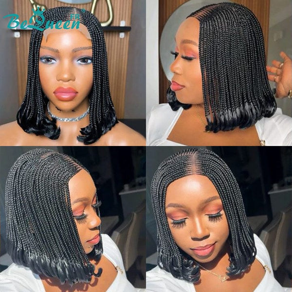 BeQueen “Soly” Bob Braid Wig with Full Lace