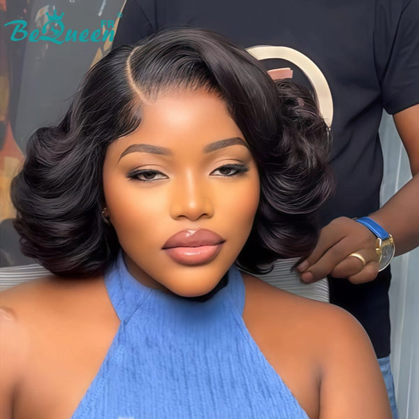 BeQueen "Polysia" Perruque Bob bouncy Lace closure 5*5 style 5