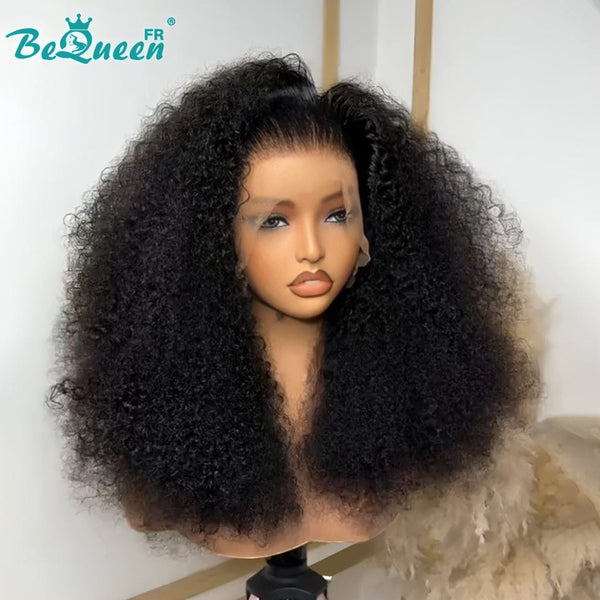BeQueen "Alice" Long Curly Wave Wig with Lace Frontal 20 Inches Half Price