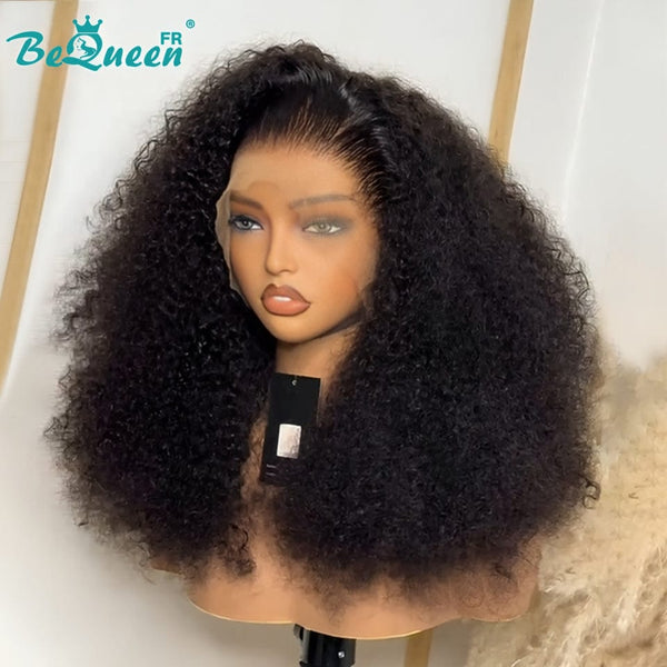 BeQueen "Alice" Long Curly Wave Wig with Lace Frontal 20 Inches Half Price