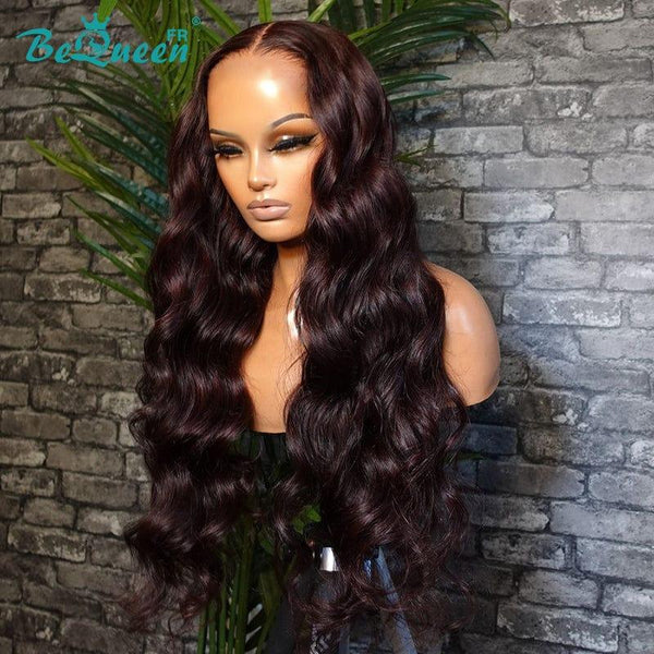 BeQueen „Anan“ lange gewellte, individuelle Perücke, tragefertig, ohne Kleber, 4 x 4