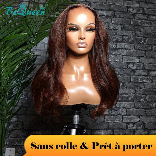 BeQueen "Antra" Custom Long Body Wave Wig Ready to Wear Glueless 4X4
