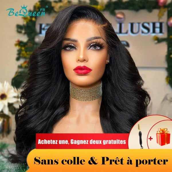 BeQueen "Dania" Custom Wig Long Body Wave Ready to Wear Glueless 13X6 Raw Hair 200% Density