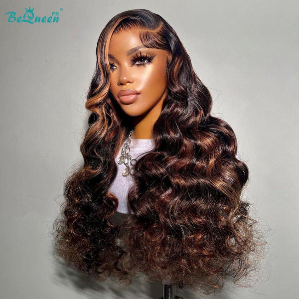 BeQueen "Elspeth" Perruque Customisée Longue Body Wave Prêt à porter Sans Colle 4X4