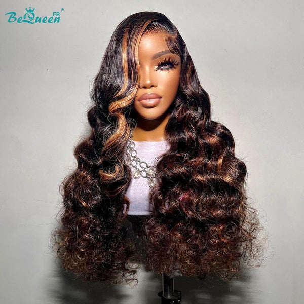 BeQueen "Elspeth" Perruque Customisée Longue Body Wave Prêt à porter Sans Colle 4X4