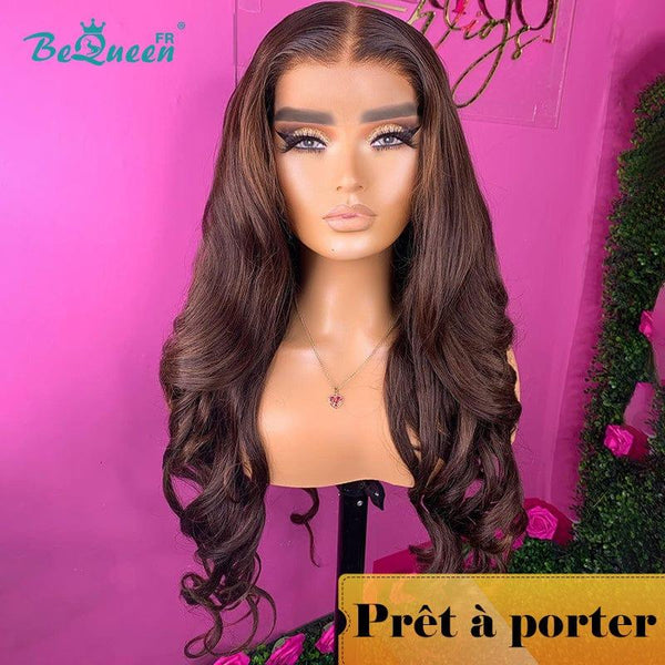BeQueen "Gail" Custom Long Body Wave Wig Ready to Wear Glueless 4X4