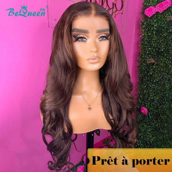 BeQueen "Gail" Custom Long Body Wave Wig Ready to Wear Glueless 4X4