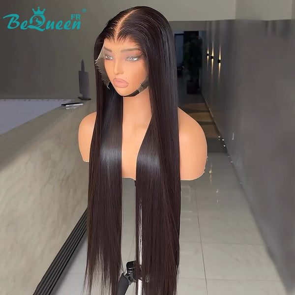 BeQueen "Mina" Long Straight Wig with 13X4 Lace Frontal Half Price 3 Different Lengths