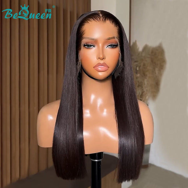 BeQueen “Mina” Long Straight Lace Front Wig 20 Inches Half Price