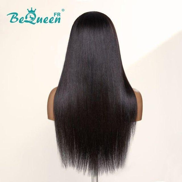 BeQueen “Mina” Long Straight Lace Front Wig 24 Inches Half Price