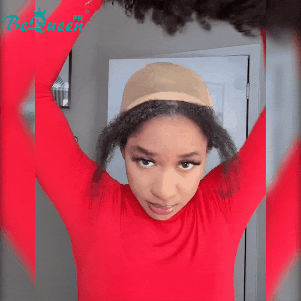 BeQueen “Paula" Bob curly Wave half wig