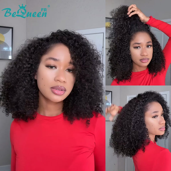 BeQueen “Paula" Bob curly Wave half wig
