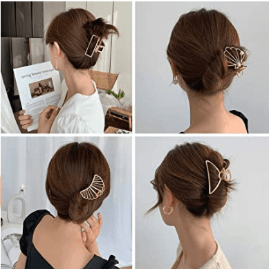 BeQueen Cadeaux et objets de collection :  Pinces à Cheveux Antidérapantes Vintage barette pour Filles ou Femmes