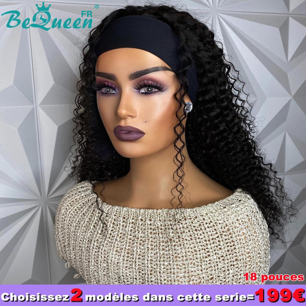 BeQueen 199€=2 perruques Perruque Longue à bandeau Curly